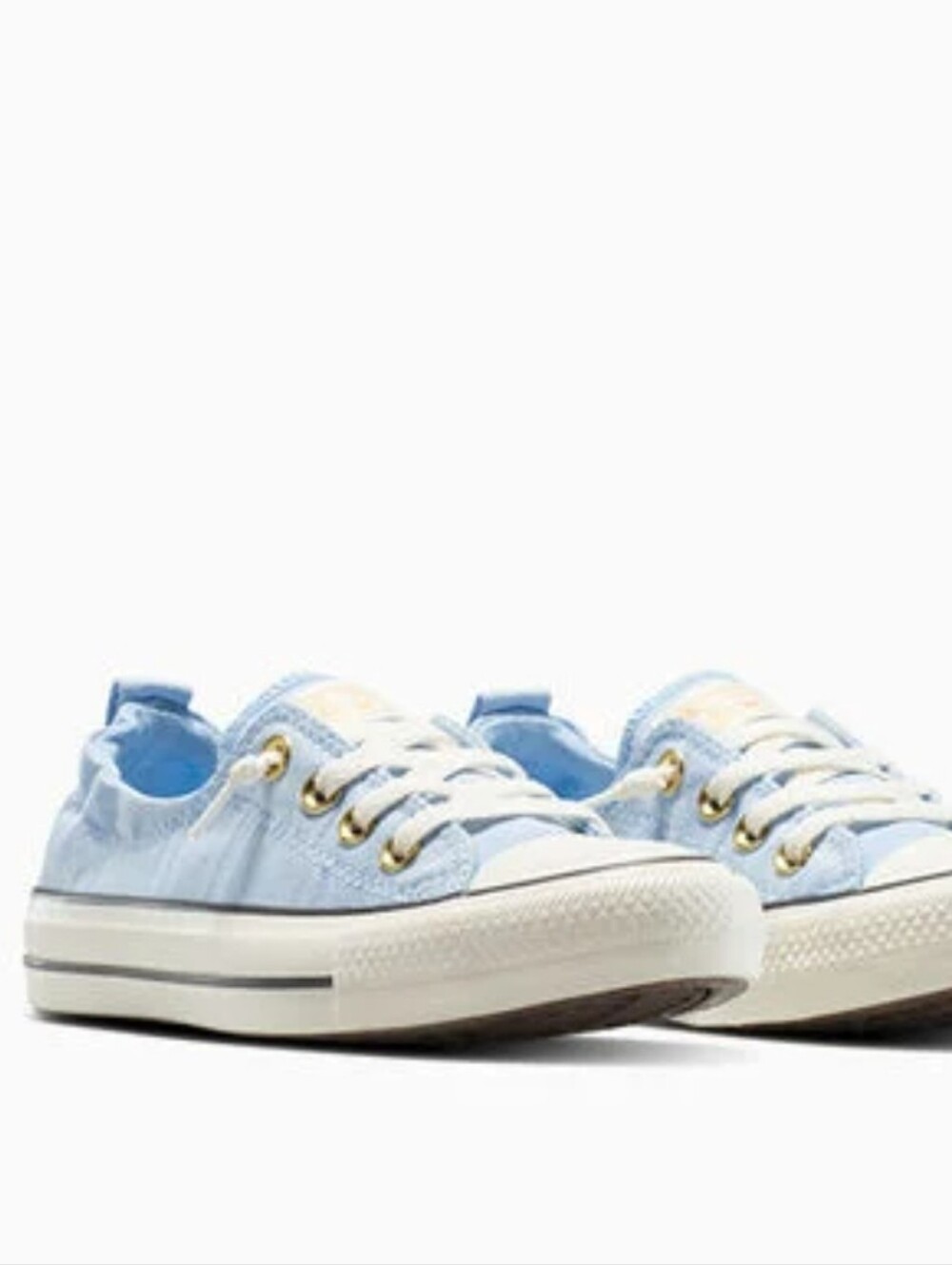Converse Chuck Taylor All Star Shoreline Woven Canvas Sneakers- Blue It/Egret/B - Picture 3 of 11
